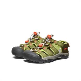 Keen 1030191 Newport Boundless Dark Olive/Scarlett Ibis Kadın Sandalet