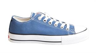Kuum K8803 Kot Mavi Bileksiz Converse Kadın Spor Ayakkabsı