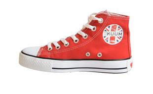 Kuum K8804 Kırmızı Bilekli Converse Kadın Spor Ayakkabı