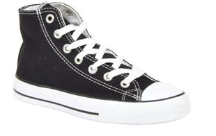 Kuum K8804 Siyah Bilekli Converse Kadın Spor Ayakkabı