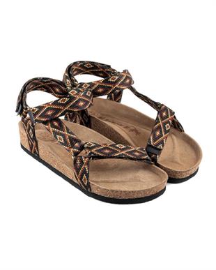 LeMoors MSAN507 Tengri Yellow Brown Erkek Sandalet