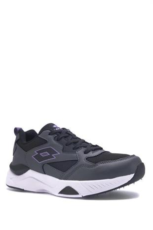 Lotto 101327997 Reeds WMN 3FX Siyah/Mor Kadın Sneaker