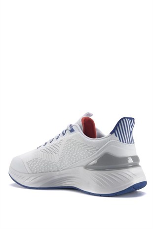 Lotto 101328927 Walins 3FX Beyaz/Mavi Erkek Sneaker