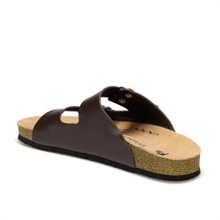 Lumberjack 100414651 Mendy Kahve Erkek Terlik