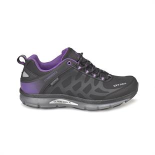 Lumberjack  100420837 Ursa Siyah-Mor Waterproof Bayan Outdoor ayakkabı