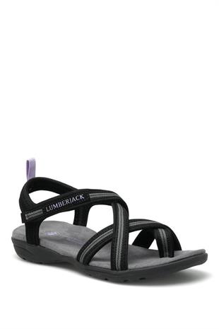 Lumberjack 101100699 Alisa 2 FX Siyah Kadın Sandalet