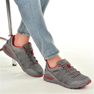 Lumberjack 101283889 Dora 3 FX K Gri/kırmızı Erkek Sneaker