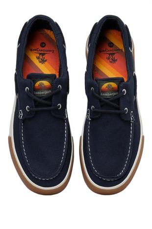 Lumberjack 101340770 Robert 3FX Lacivert Erkek Ayakkabı