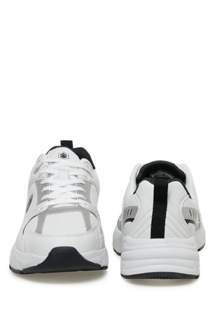 Lumberjack 101393010 Pol Pu 3PR Beyaz/Laci Erkek Sneaker