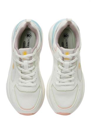 Lumberjack 101394448 Oxford WMN 3PR Kırık Beyaz Kadın Sneaker