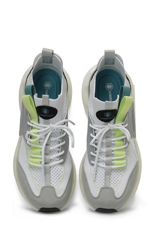 Lumberjack 101534223 Ellonium 4FX Beyaz Erkek Sneaker