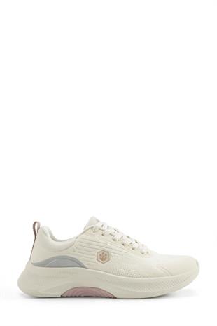 Lumberjack 101932248 Close Wmn 5FX Kırık Beyaz Kadın Sneaker
