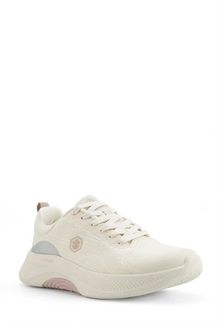 Lumberjack 101932248 Close Wmn 5FX Kırık Beyaz Kadın Sneaker
