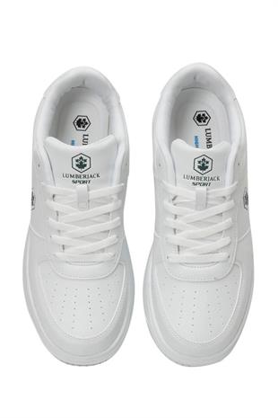 Lumberjack 101932430 Finster 5FX Beyaz Erkek Sneaker
