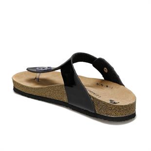 Lumberjack Bite 100414647 Siyah Rugan Kadın  Terlik