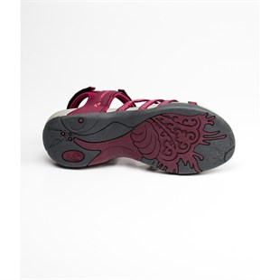 Lumberjack Eftal 100241184 Bordo Bayan Sandalet