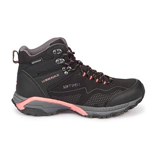 Lumberjack Fest Hi Siyah-Pembe 100263794 Waterproof Kadın  Bot