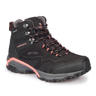 Lumberjack Fest Hi Siyah-Pembe 100263794 Waterproof Kadın  Bot