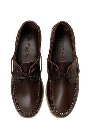 Lumberjack Navigator 3FX 101345249 Kahve-Beyaz Erkek Ayakkabı