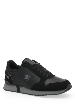 Lumberjack Peros PU 2PR 101164956 Siyah Erkek Spor Ayakkabı