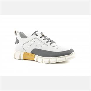 Marcomen 152-11110 Gri-Beyaz Erkek Ayakkabı