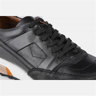 Marcomen 152-12537 Siyah-Silver Erkek Ayakkabı