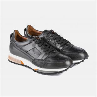 Marcomen 152-12537 Siyah-Silver Erkek Ayakkabı