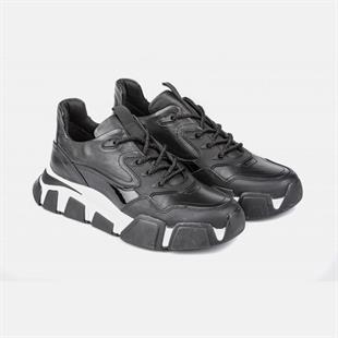 Marcomen 152-12546 Siyah Erkek Ayakkabı