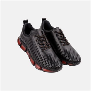 Marcomen 15415 Siyah Erkek Sneaker