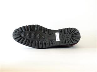 MarcoMen 566-881 Siyah/Bordo Açma Deri Erkek Ayakkabı