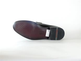 MarcoMen 687-001 Siyah Deri Erkek Ayakkabı