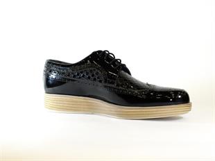 MarcoMen 697-506 Siyah Deri Erkek Ayakkabı