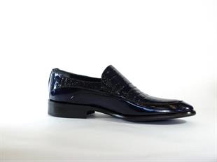 MarcoMen 8062 Lacivert Deri Erkek Ayakkabı