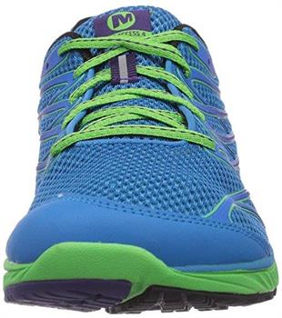 Merrell Bare Access 4 Blue/Bright Green Erkek Spor Ayakkabı