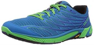 Merrell Bare Access 4 Blue/Bright Green Erkek Spor Ayakkabı