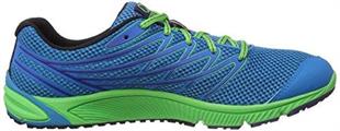 Merrell Bare Access 4 Blue/Bright Green Erkek Spor Ayakkabı