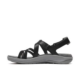 Merrell J008362 Harbor Backstrap Black Kadın Sandalet