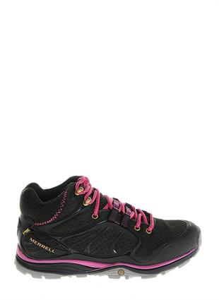 Merrell J01708 Verterra Mid Sport Gore Tex Black/Rose Kadın Outdoor Bot