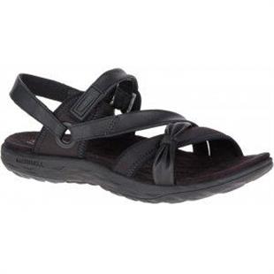 Merrell J03674 Vesper Lattice Black Kadın Sandalet
