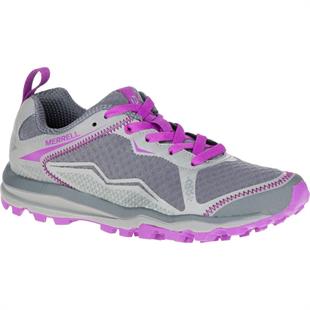 Merrell J35748 All Out Crush Light Grey/Purple Kadın Spor Ayakkabı