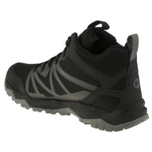 Merrell J35825 Capra Rise Mid Waterproof Black Erkek Outdoor Bot