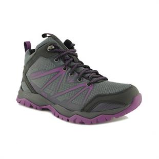 Merrell  j37312 Capra Rise Mid Waterproof Grey/Purple Kadın Outdoor Bot