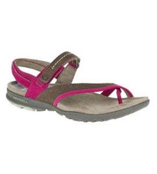 Merrell J54872 Albany Post Beet Red Kadın Sandalet