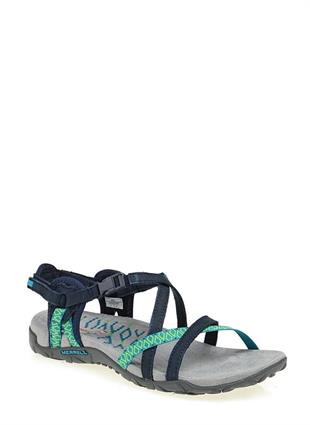 Merrell J56516 Terran Lattice 2 Navy Marine Kadın Sandalet