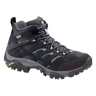 Merrell j584597 Moab Mid Gore Tex Black Erkek Outdoor Bot