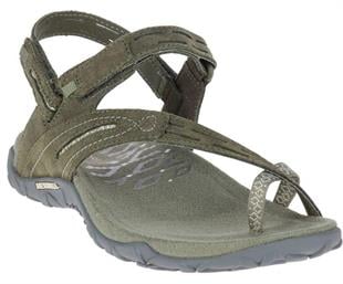 Merrell  J98744Terran Convert II Dusty Olive Kadın Sandalet
