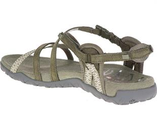 Merrell J98756 Terran Lattice 2 Dusty Olıve Poudreux Kadın Sandalet
