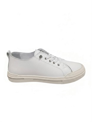 Mr Quinn 900 Beyaz Bağlı Erkek Sneaker