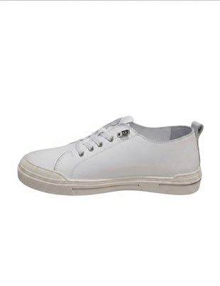 Mr Quinn 900 Beyaz Bağlı Erkek Sneaker
