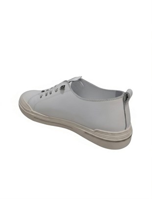 Mr Quinn 900 Beyaz Bağlı Erkek Sneaker